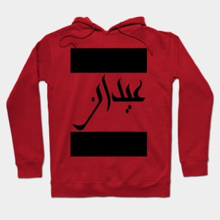 Aiden in Cat/Farsi/Arabic Hoodie